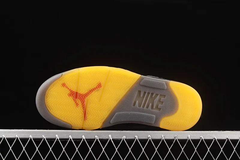 All Categories Air Jordan Jordan Series Basketball Shoes Air Jordan 5 G Version OF x Air Jordan 5 AJ5 Joe 5 Black Sail 3M Reflective Basketball Shoes CT8480-001